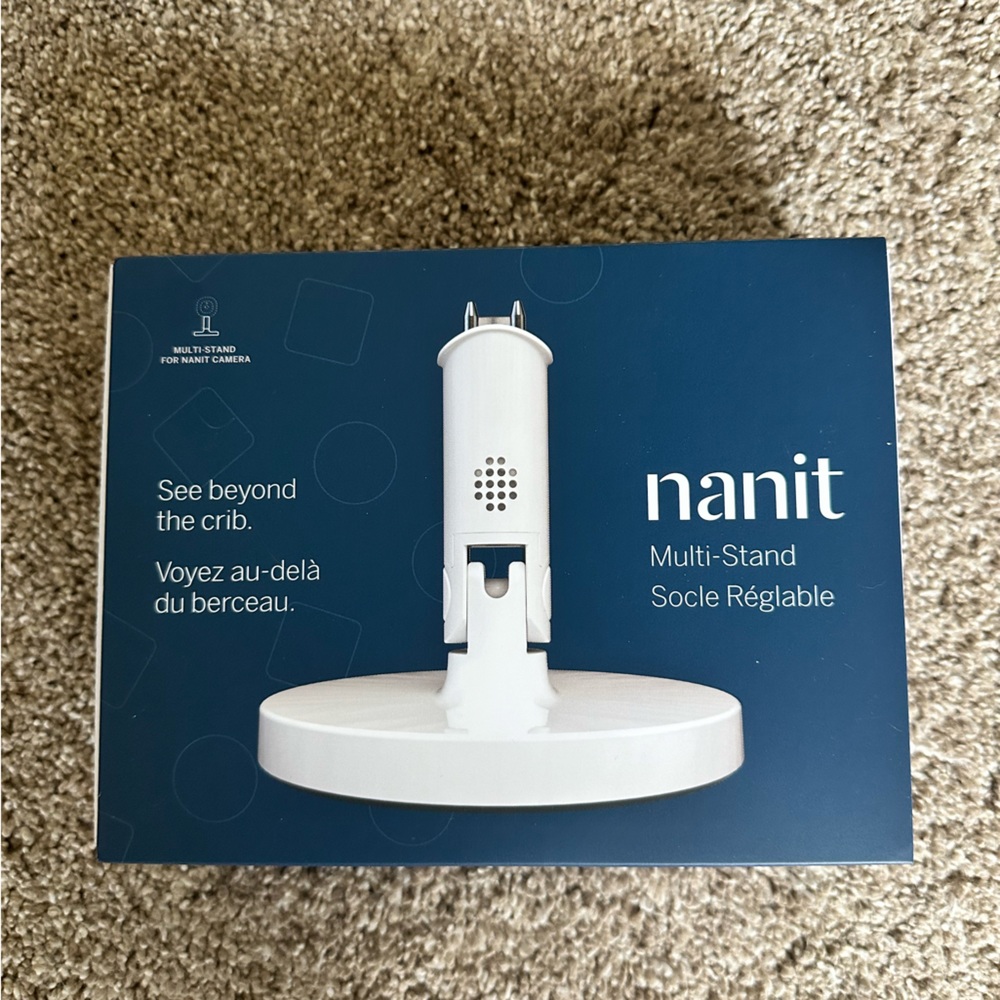 Nanit Multi-stand with plug and 8 Ft Cord